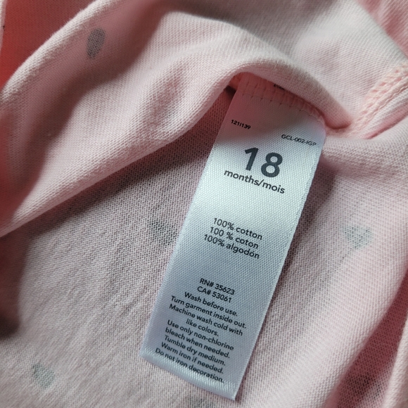 Watermelon 3 PC Ruffled Top Onesie & Short Diaper Cover Set Infant Baby Girl 18m - Picture 8 of 8